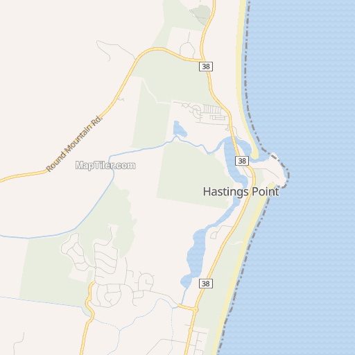 Map Of Pottsville Nsw Pottsville Beach Public School, Tweed Coast Road, Pottsville Nsw, Pottsville  (2022)